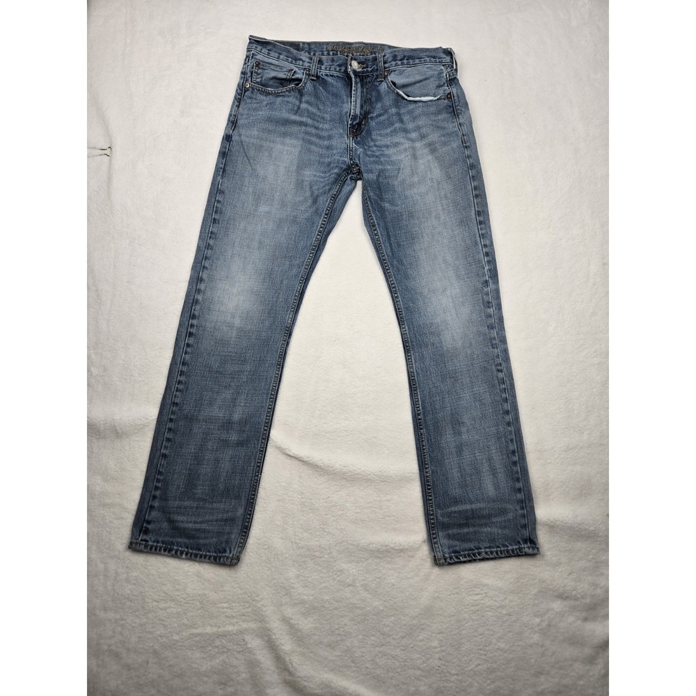 Levi Signatire Men Jean Regular Fit Straight Leg 34x34 measues 34x33